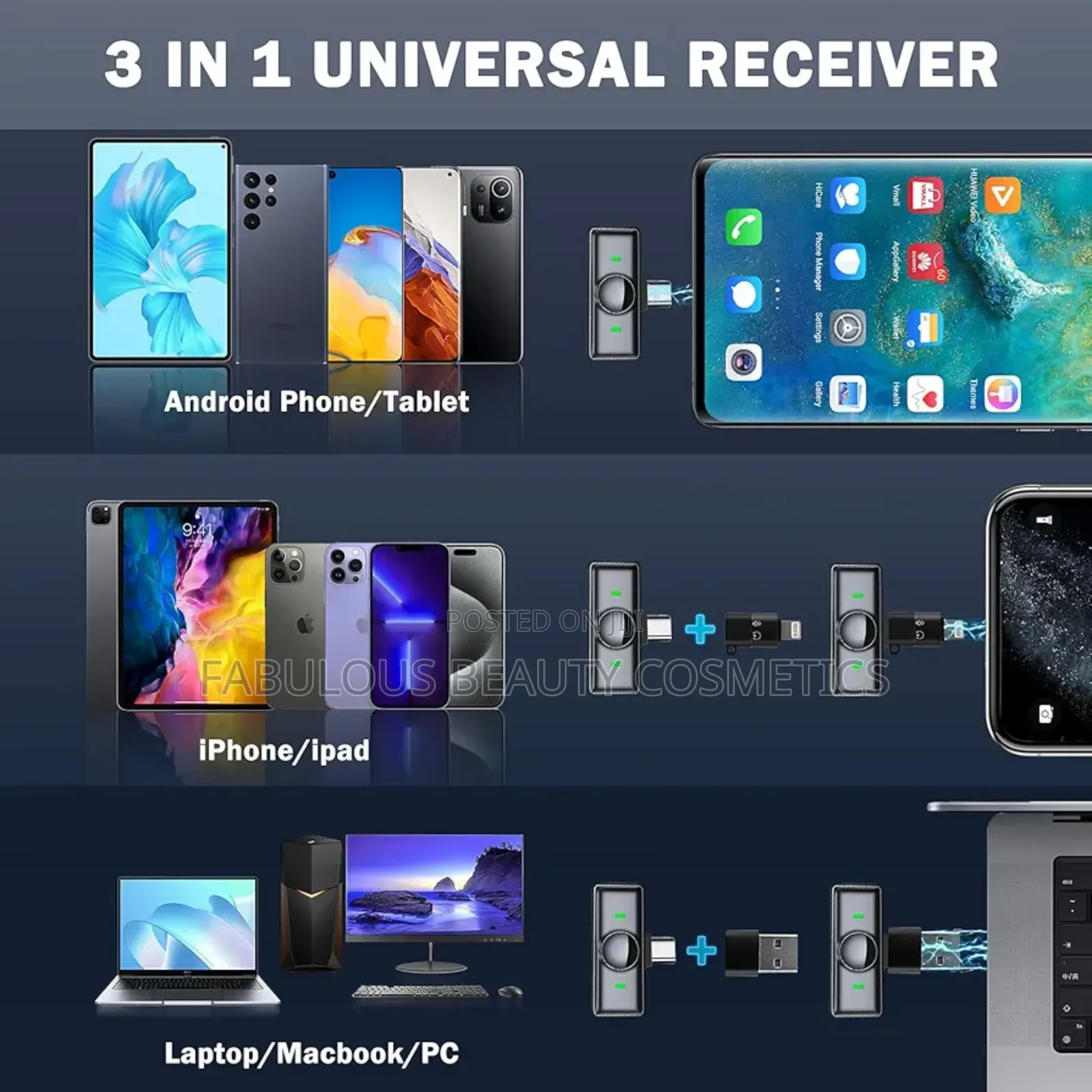 Wireless Microphone - Mobile Phone Microphone