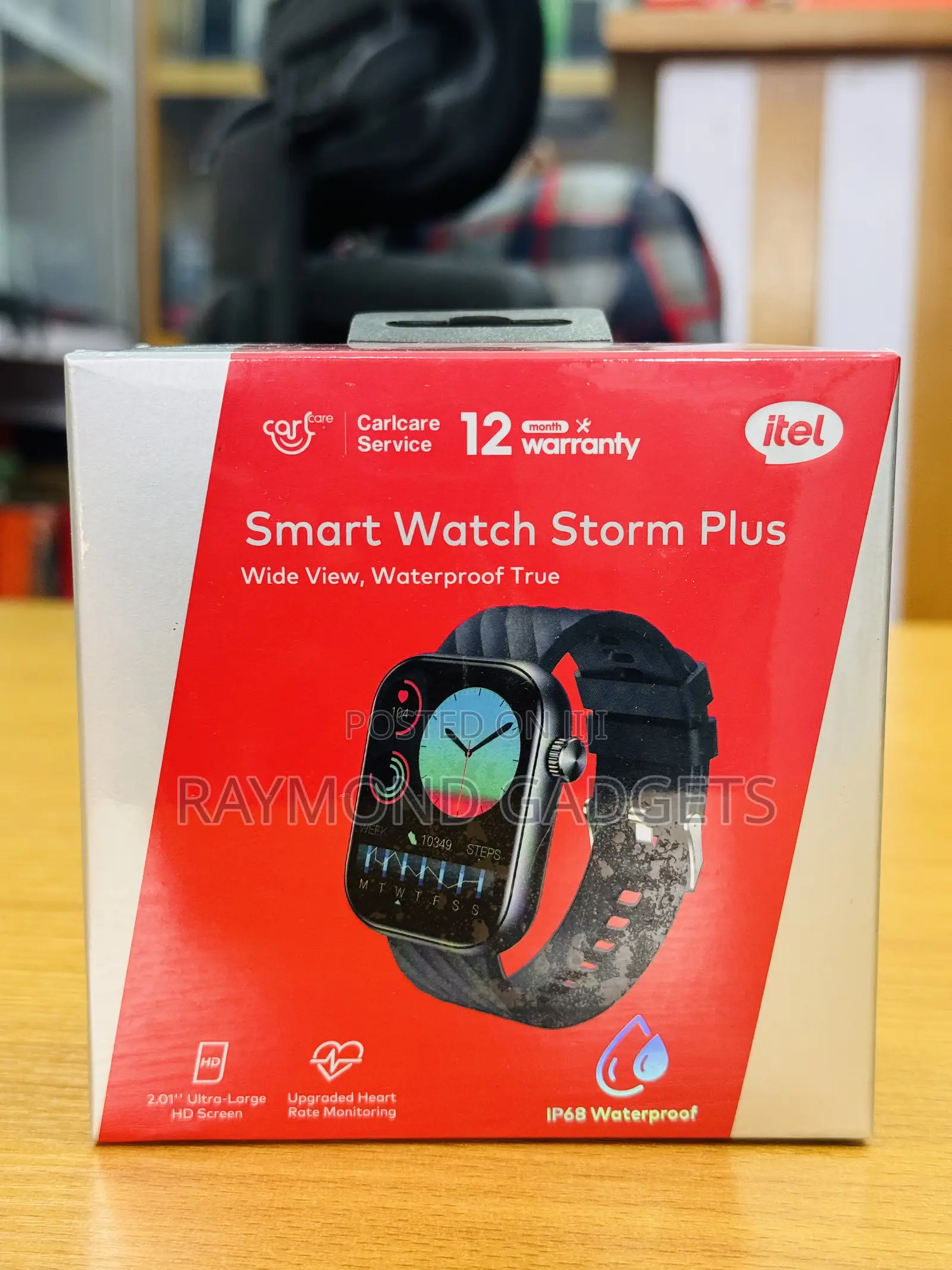 Itel Storm Plus Smart Watch Isw-015 – 2.01” Hd Display