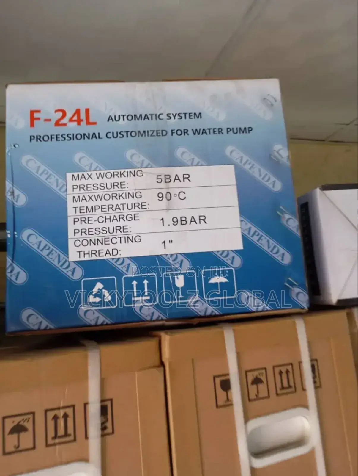 Capenda Pressure Tank Automatic
