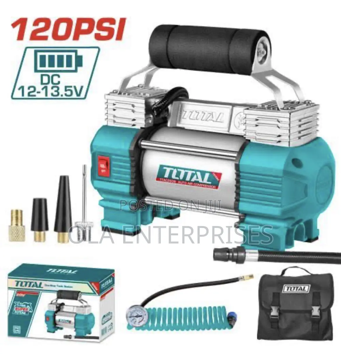 Total Auto Air Compressor 120psi