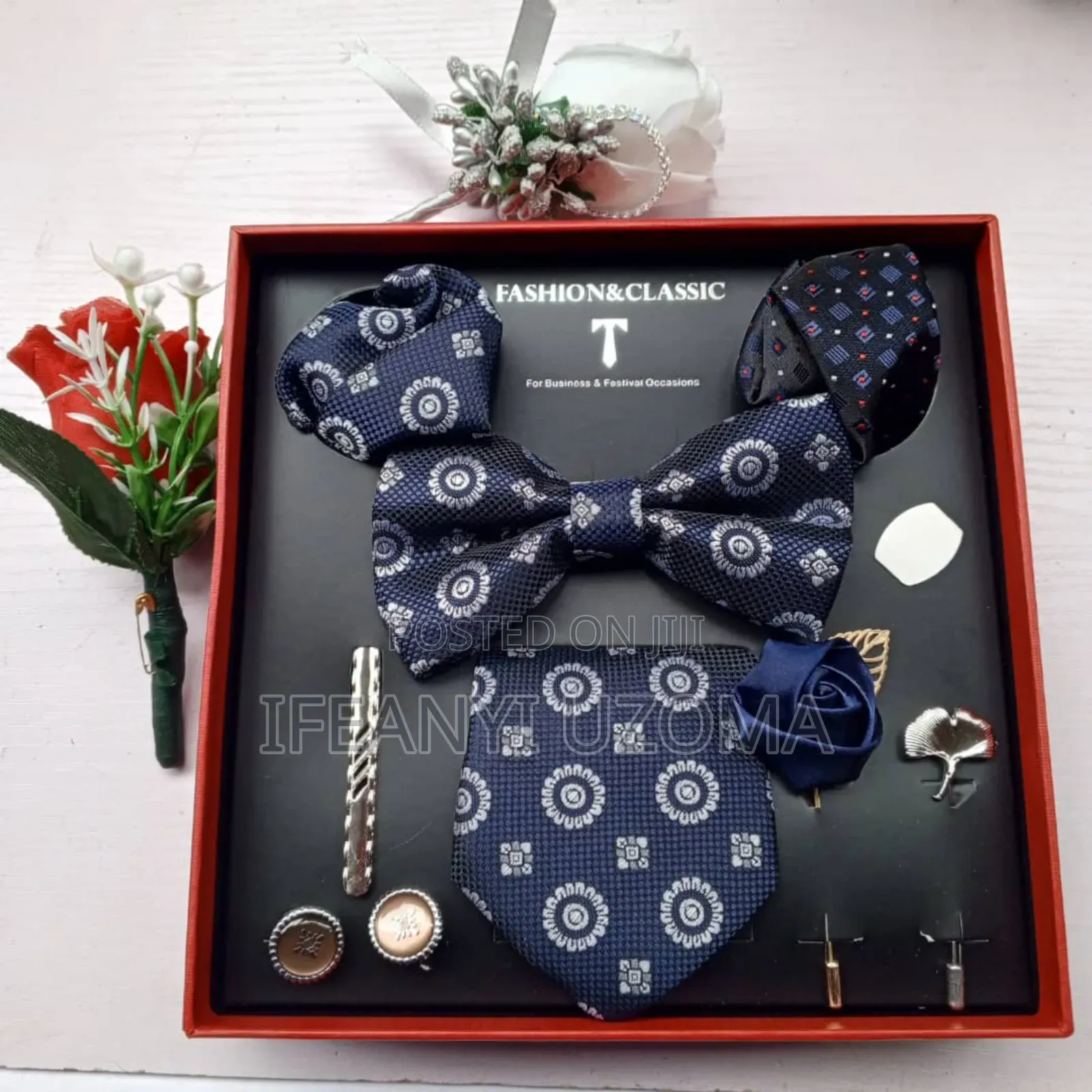 Exclusive Complete Set Designer Tie