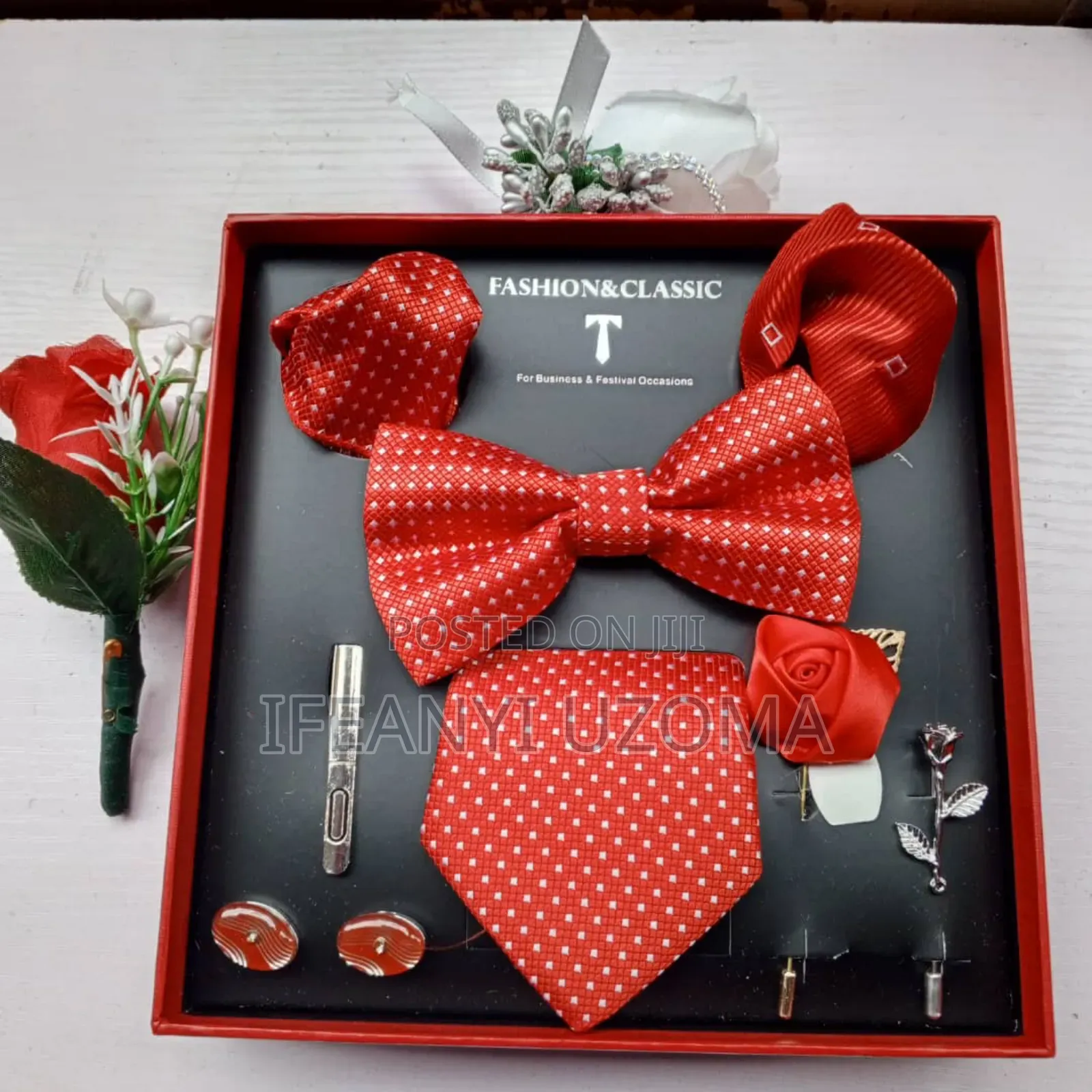 Exclusive Complete Set Designer Tie