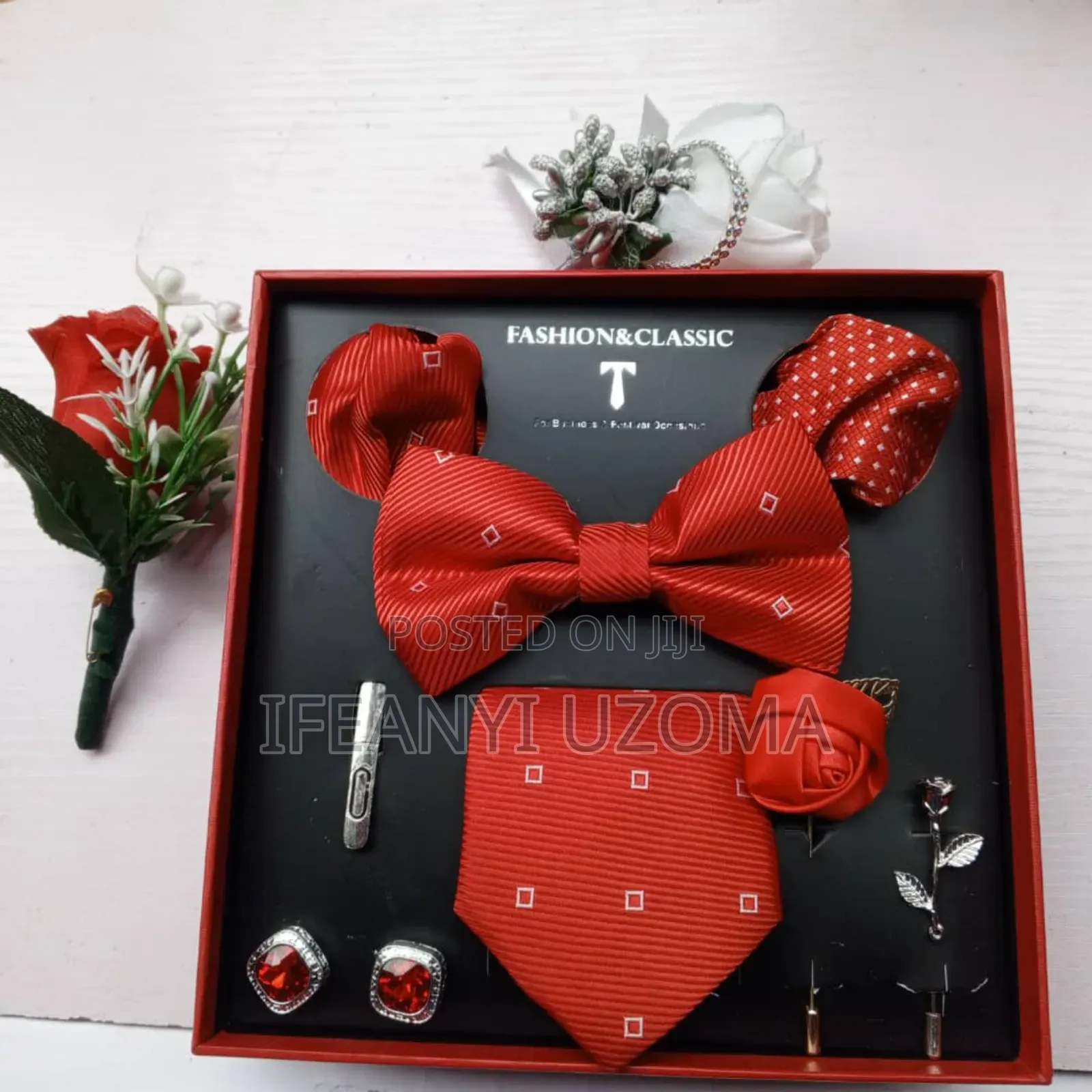 Exclusive Complete Set Designer Tie