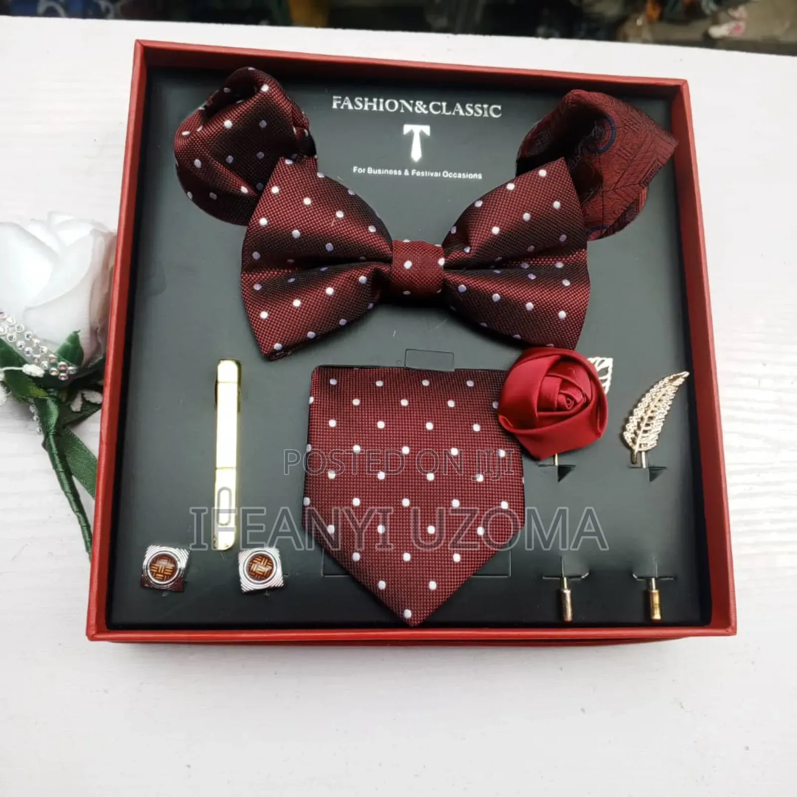 Exclusive Complete Set Designer Tie