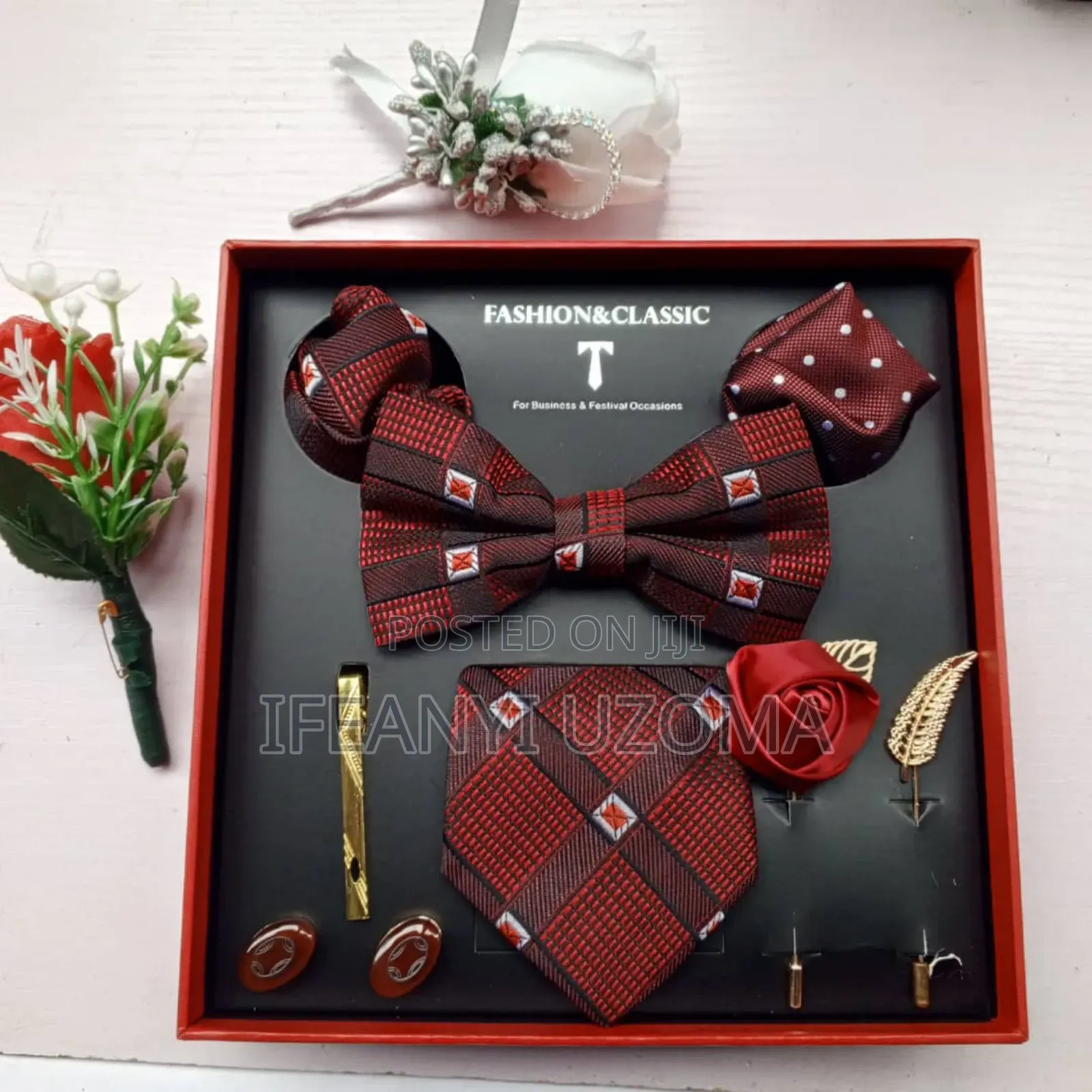 Exclusive Complete Set Designer Tie