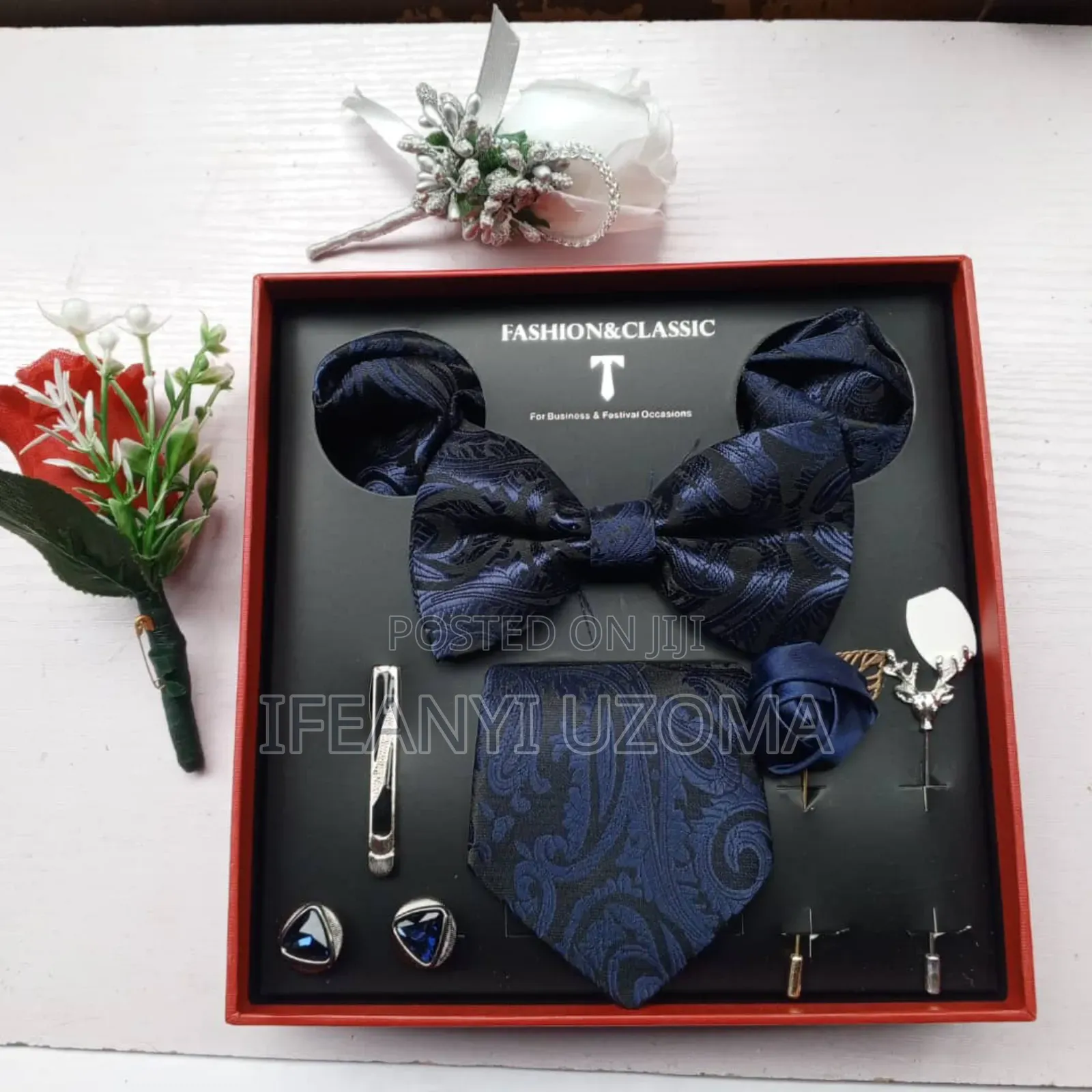 Exclusive Complete Set Designer Tie