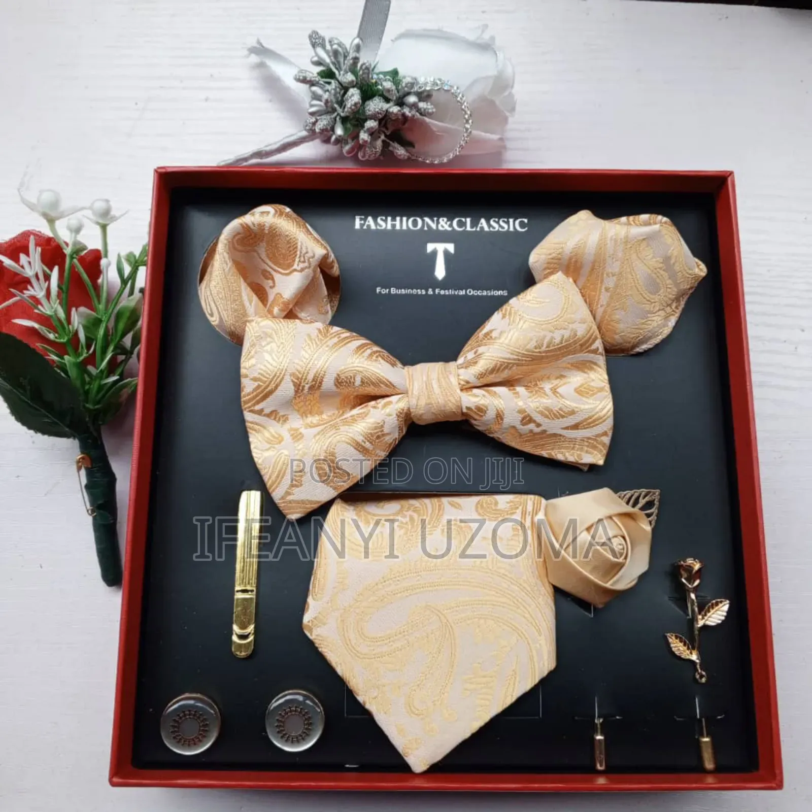 Exclusive Complete Set Designer Tie