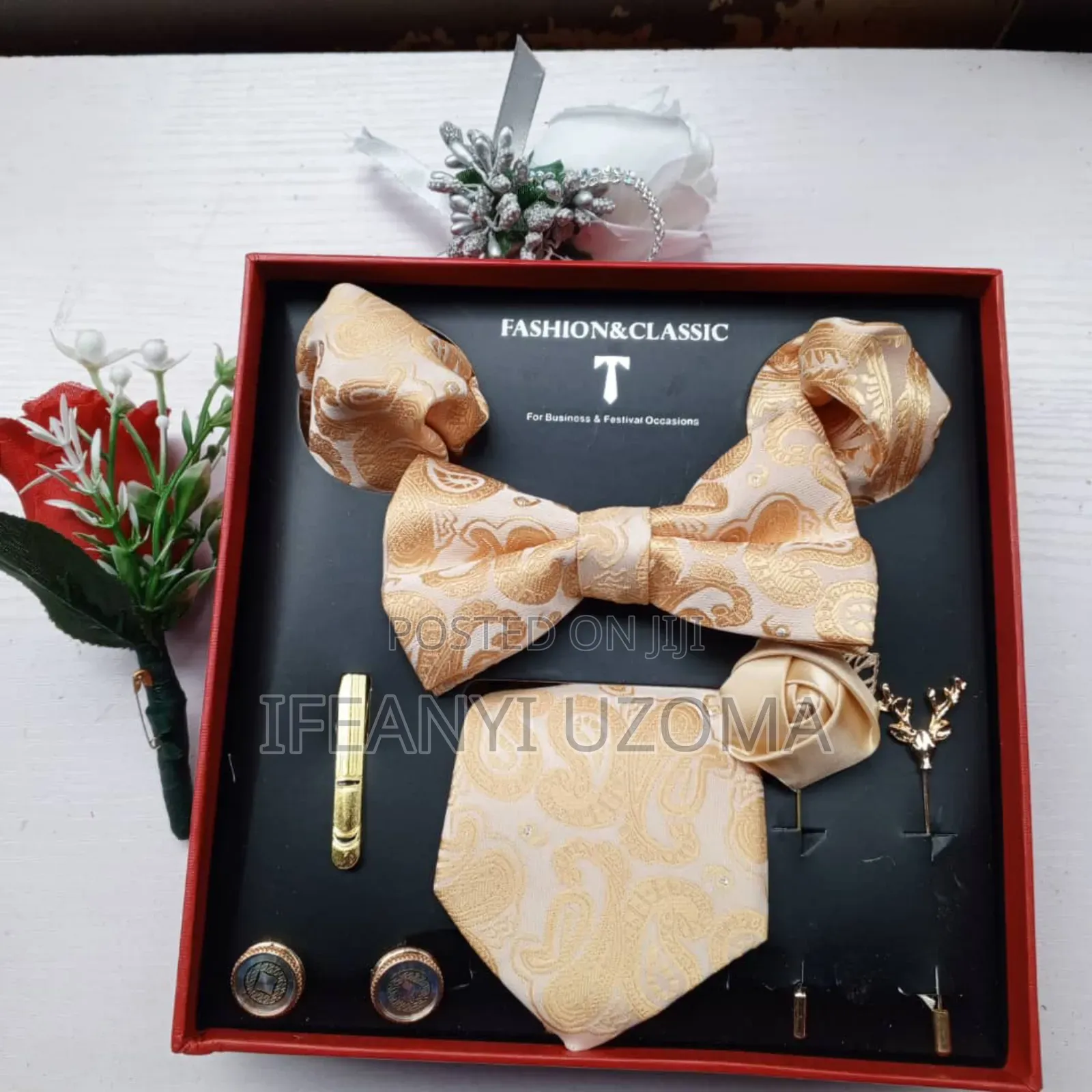 Exclusive Complete Set Designer Tie