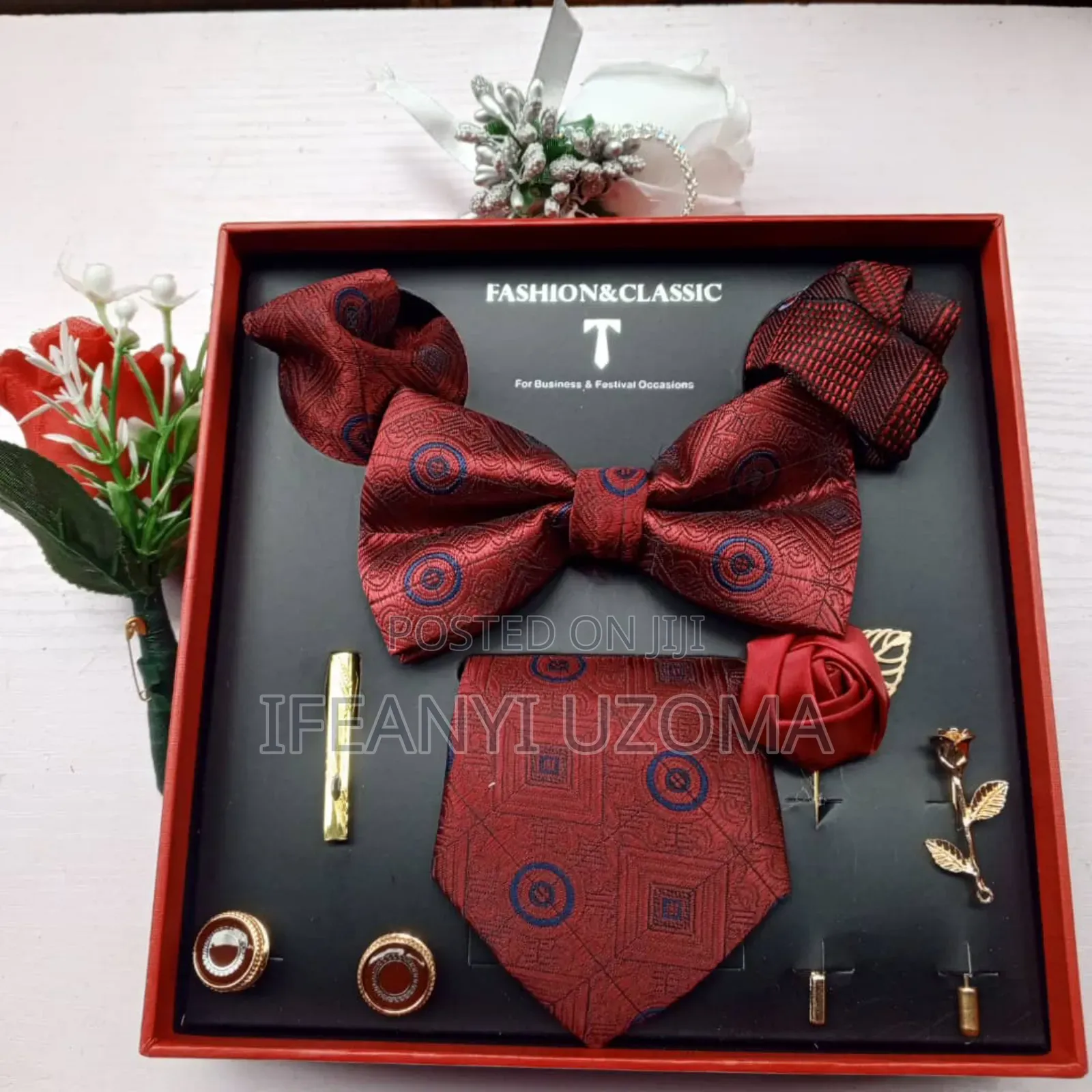 Exclusive Complete Set Designer Tie