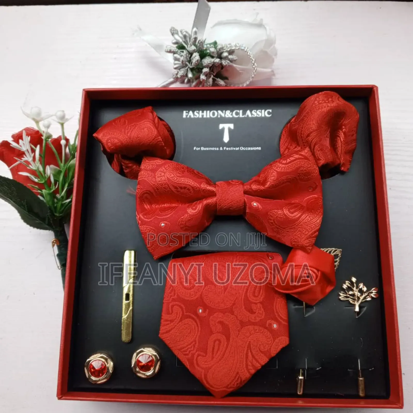 Exclusive Complete Set Designer Tie
