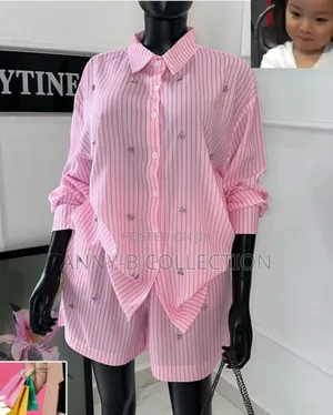 Photo - Quality Cotton Ladies Shirt and Shorts Outfit