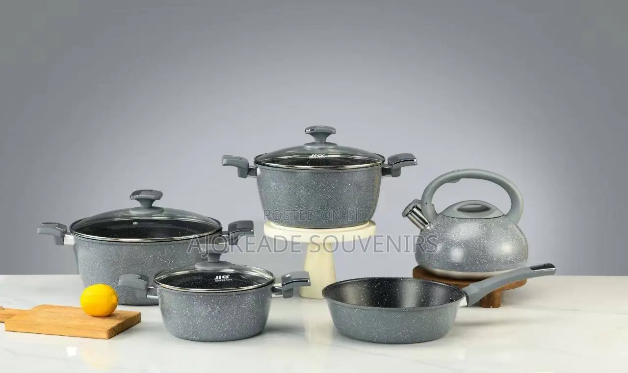 8pcs Granite Cookware Set