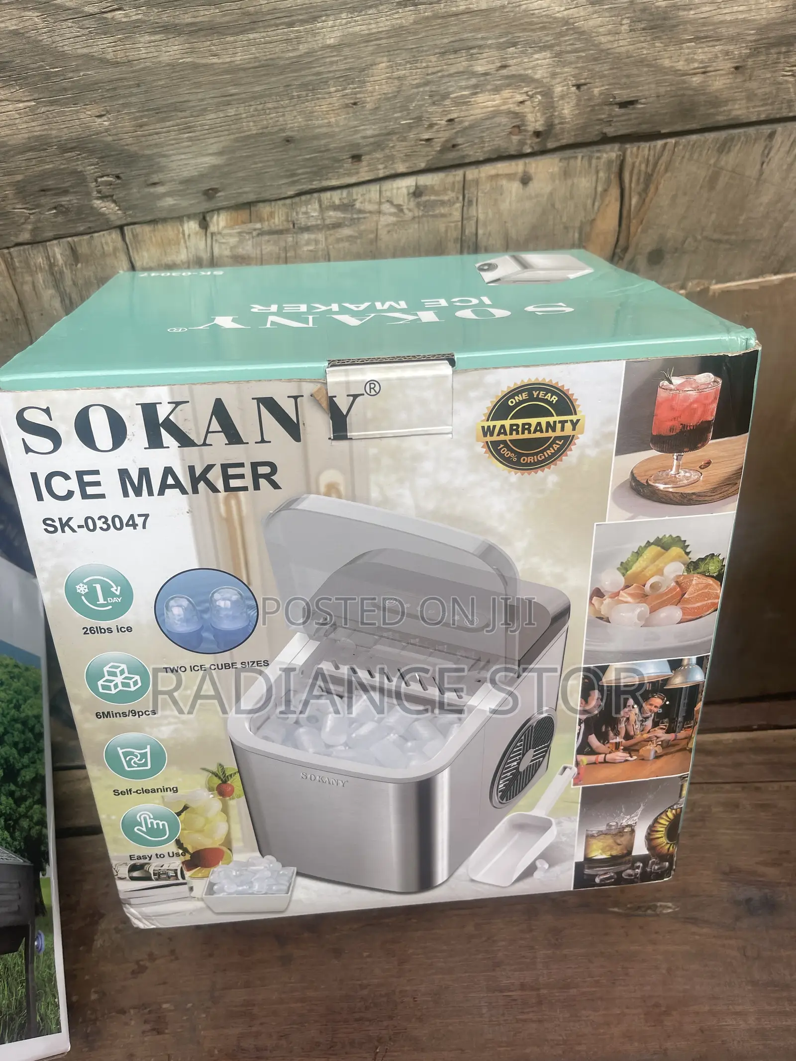 Sokany Automatic Ice Cube Machine