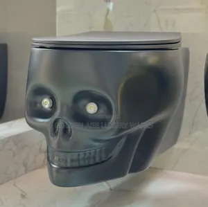Luxury Skull Design Concealed Wc