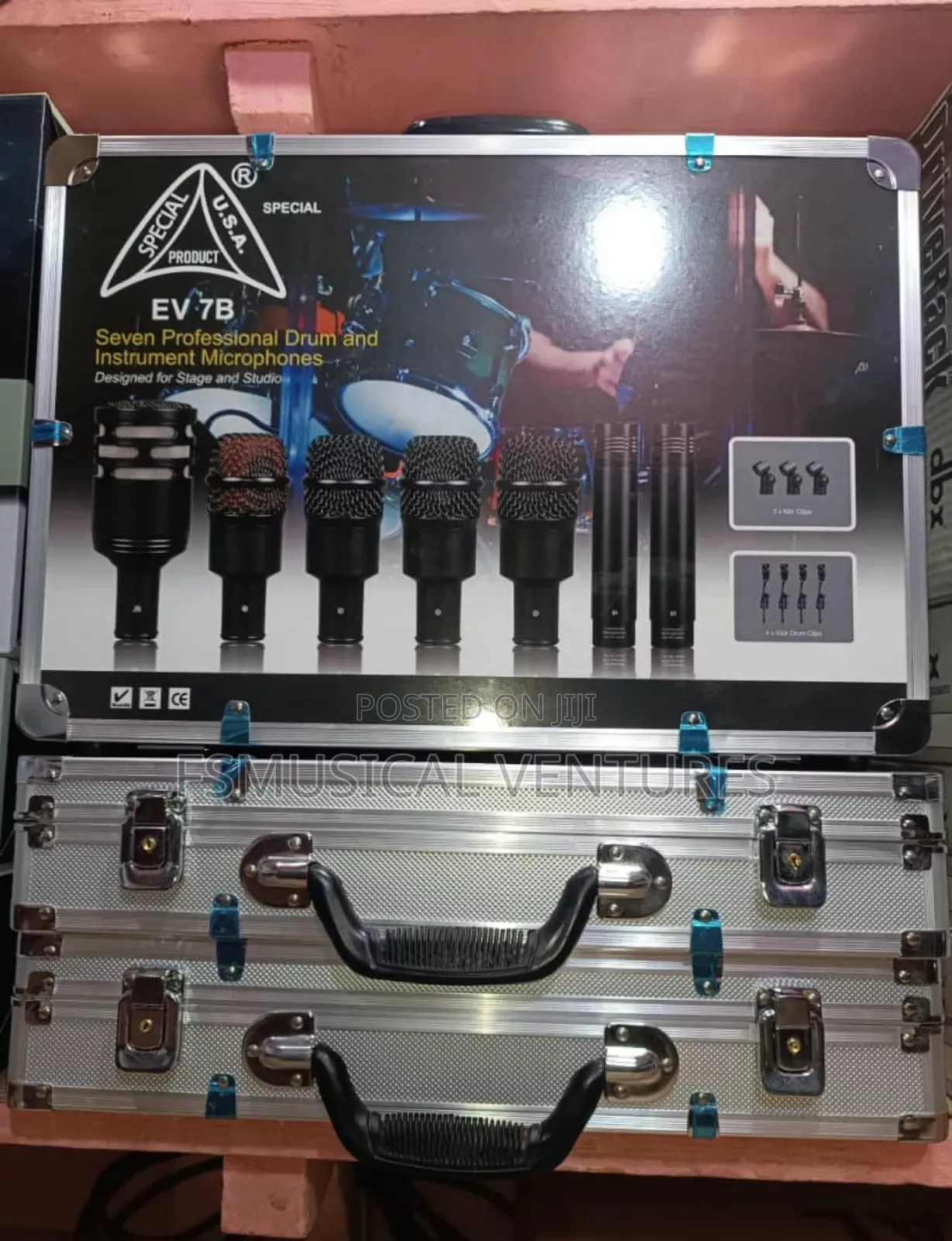 Ev 7b Usa Standard Professional 7 Set Drum Microphone