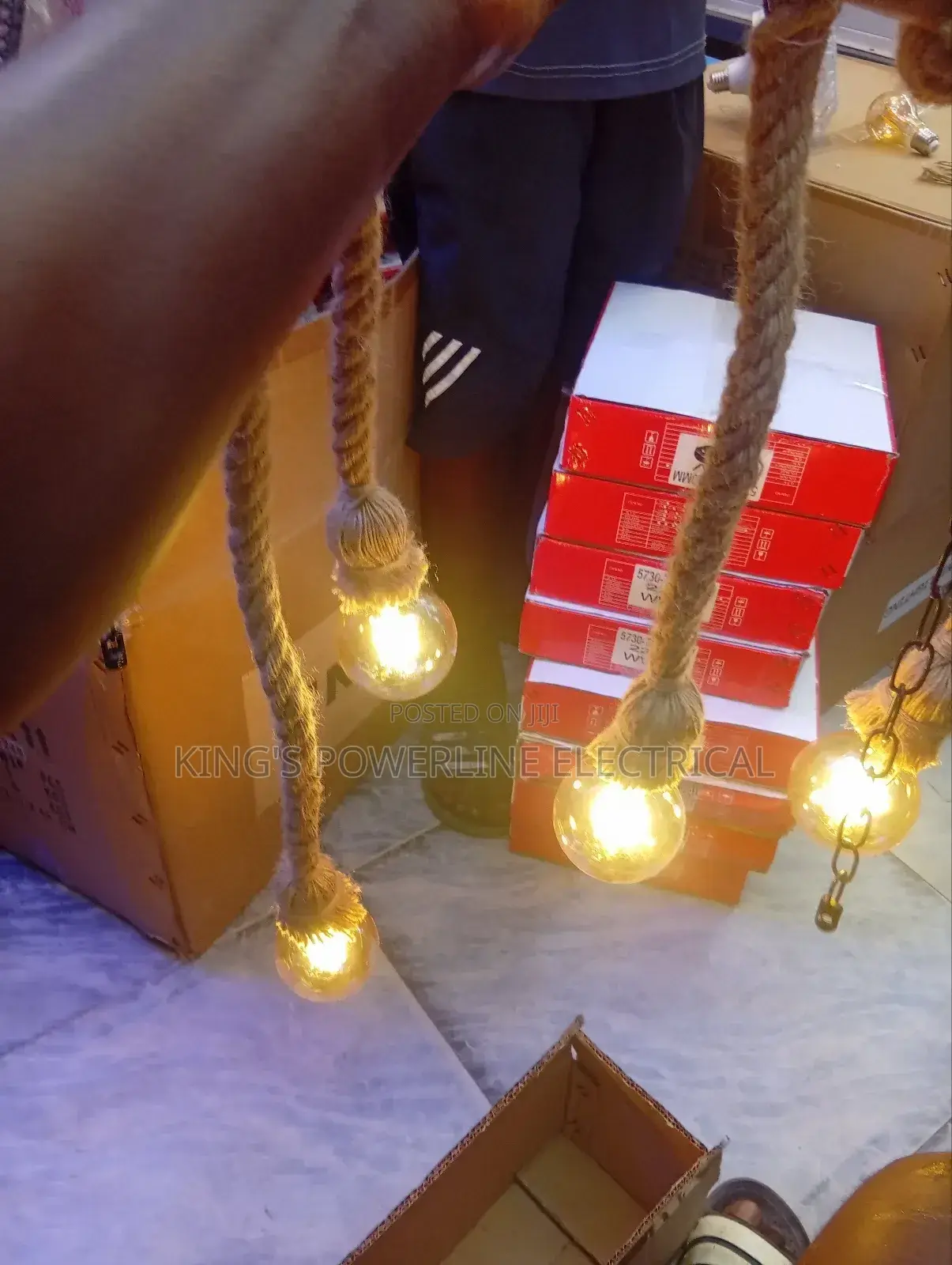 Vintage Light 4 Lamp Holder