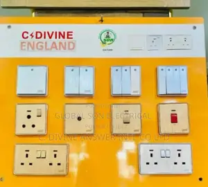 Socket Switches C Divine Queen Gold and Silver