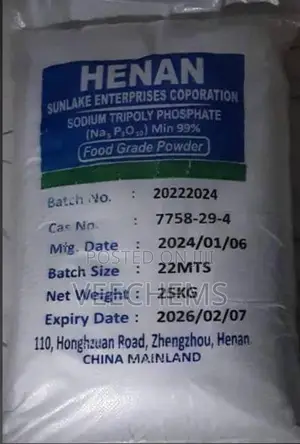 Sodium Tripoly Phospate( Stpp)