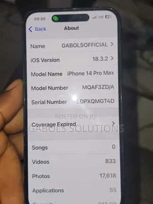 Apple iPhone 14 Pro Max 512 GB Gray