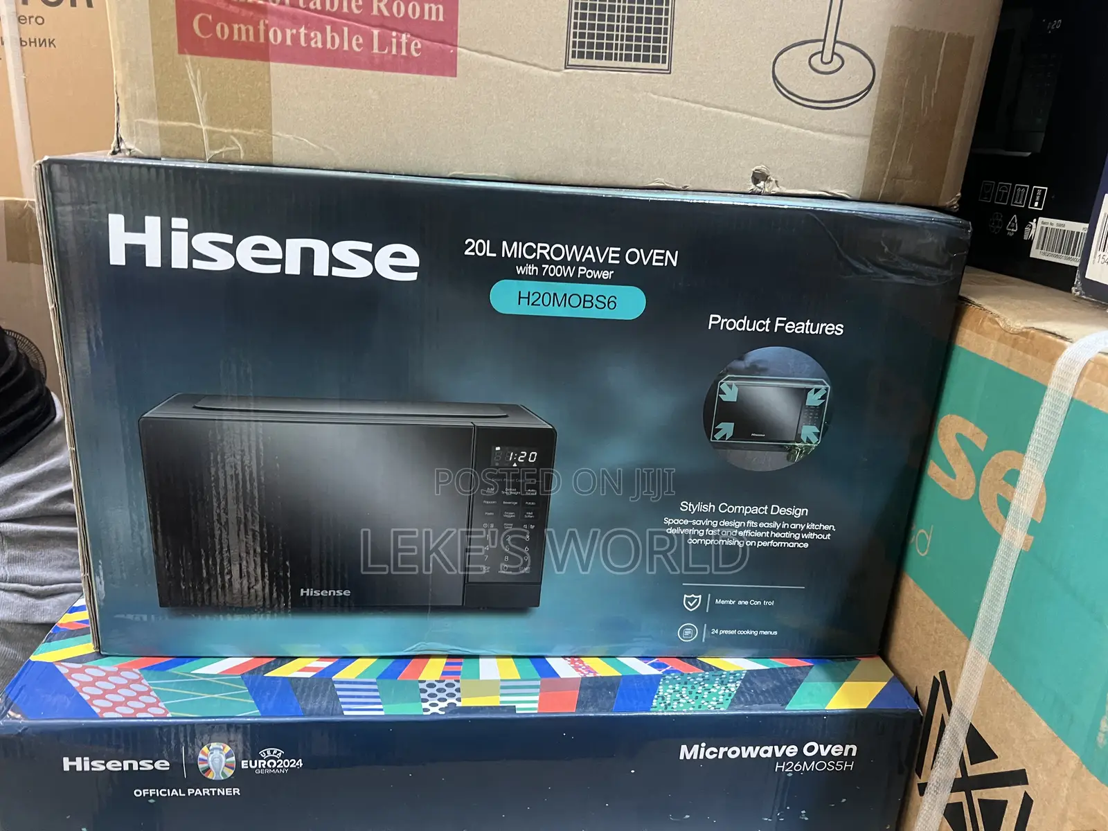 20l Hisense Black Microwave