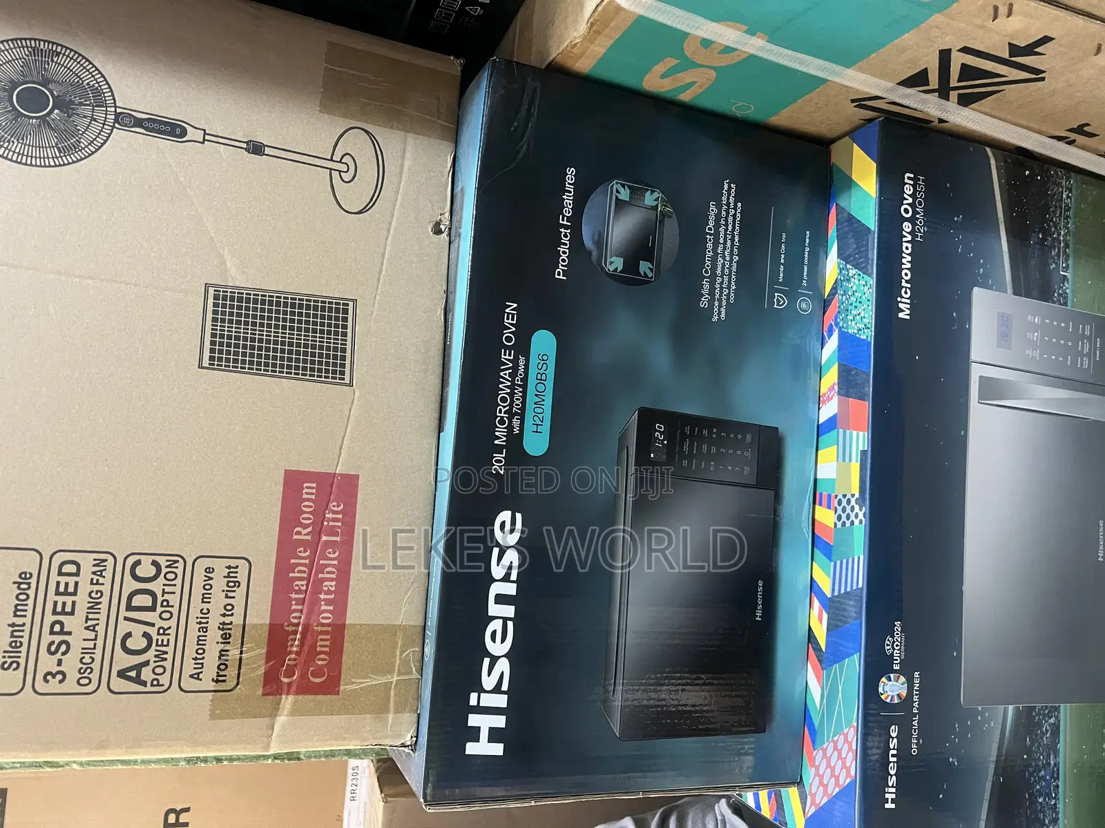 20l Hisense Black Microwave