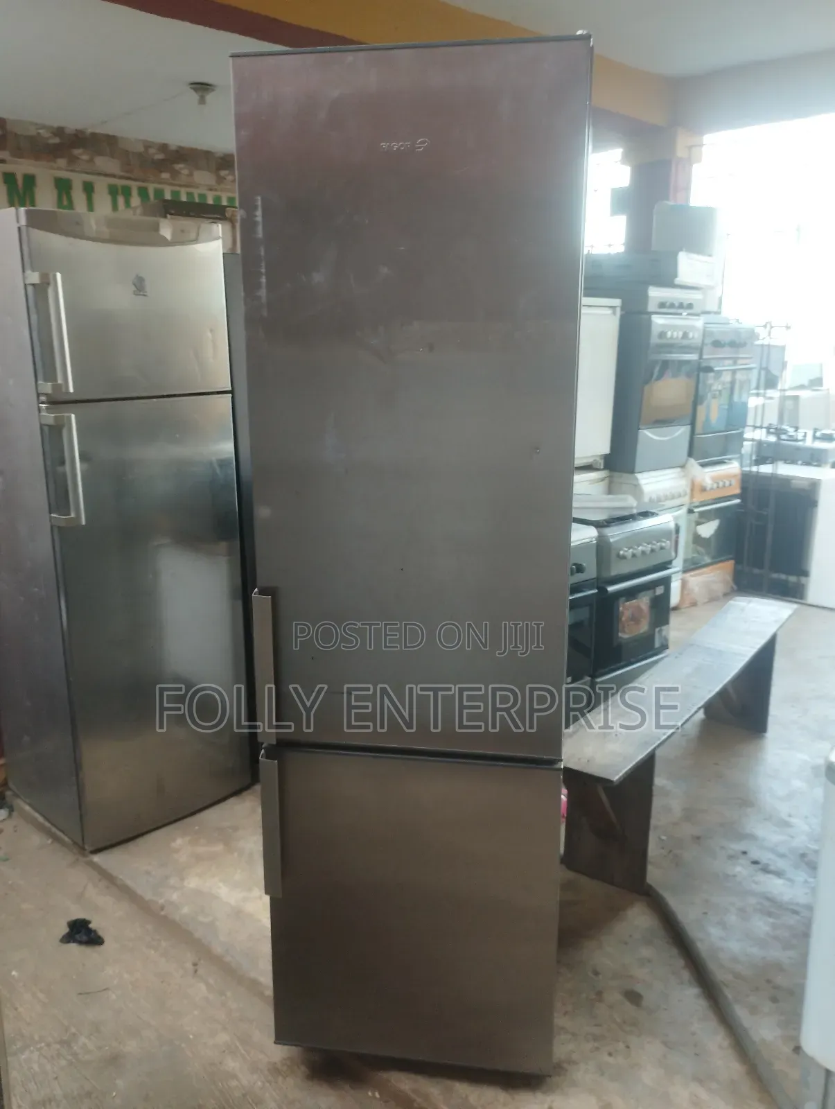 Bosch Grey Double Door Refrigerator