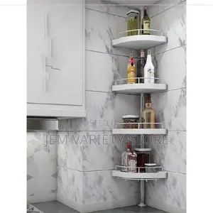 4 Layer Shower Corner Storage Rack