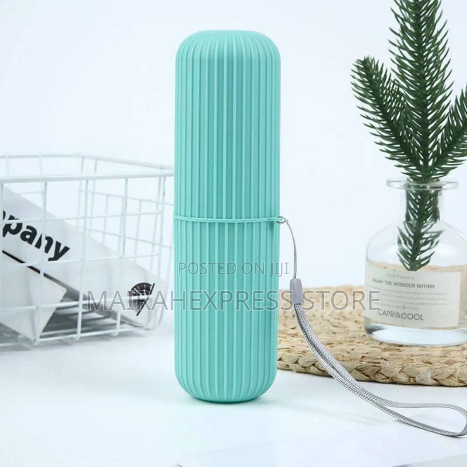 2sets Multi Function Toothpaste/Brush Travel Case Holder