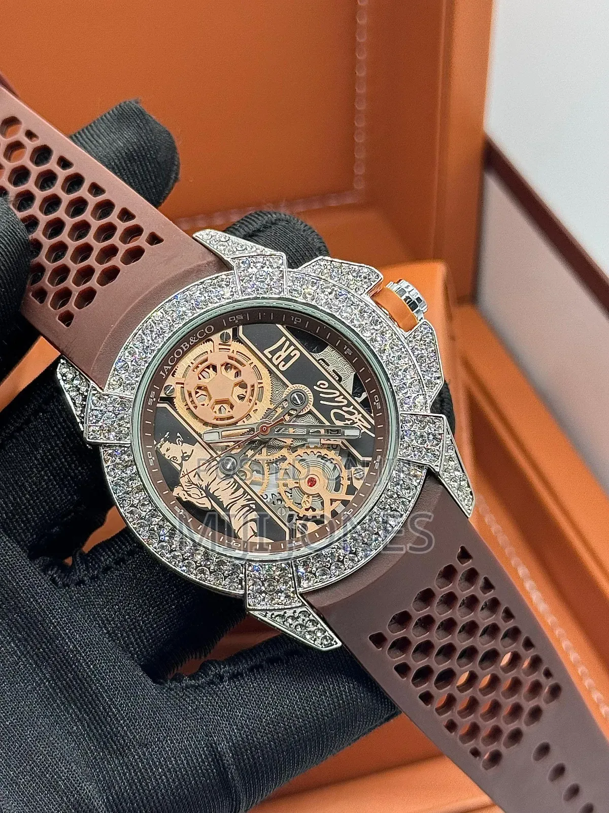 Jacob Co Cr7 Edition Replica Rubber Strap "