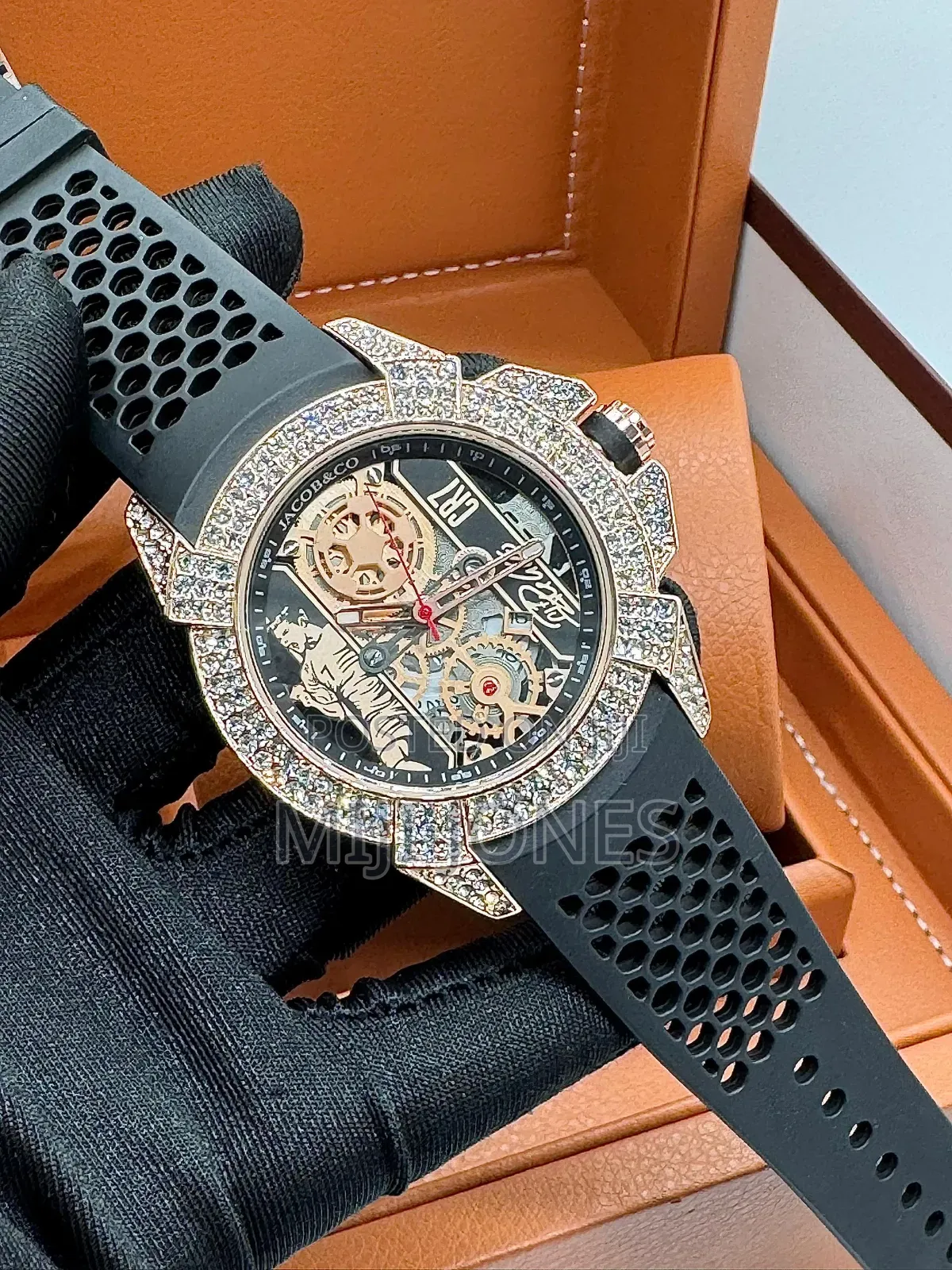 Jacob Co Cr7 Edition Replica Rubber Strap "