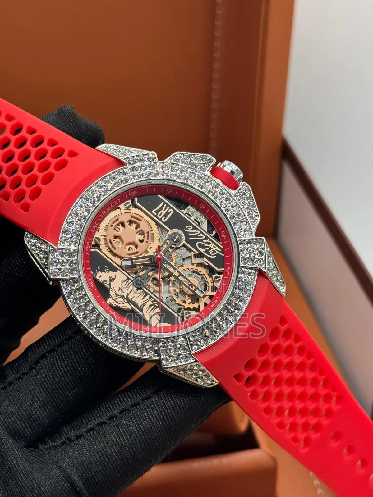 Jacob Co Cr7 Edition Replica Rubber Strap "