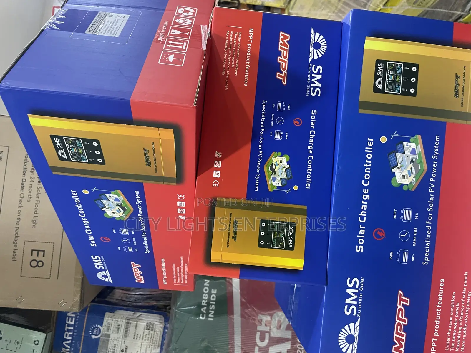 120ah SMS Solar Charge Controllers