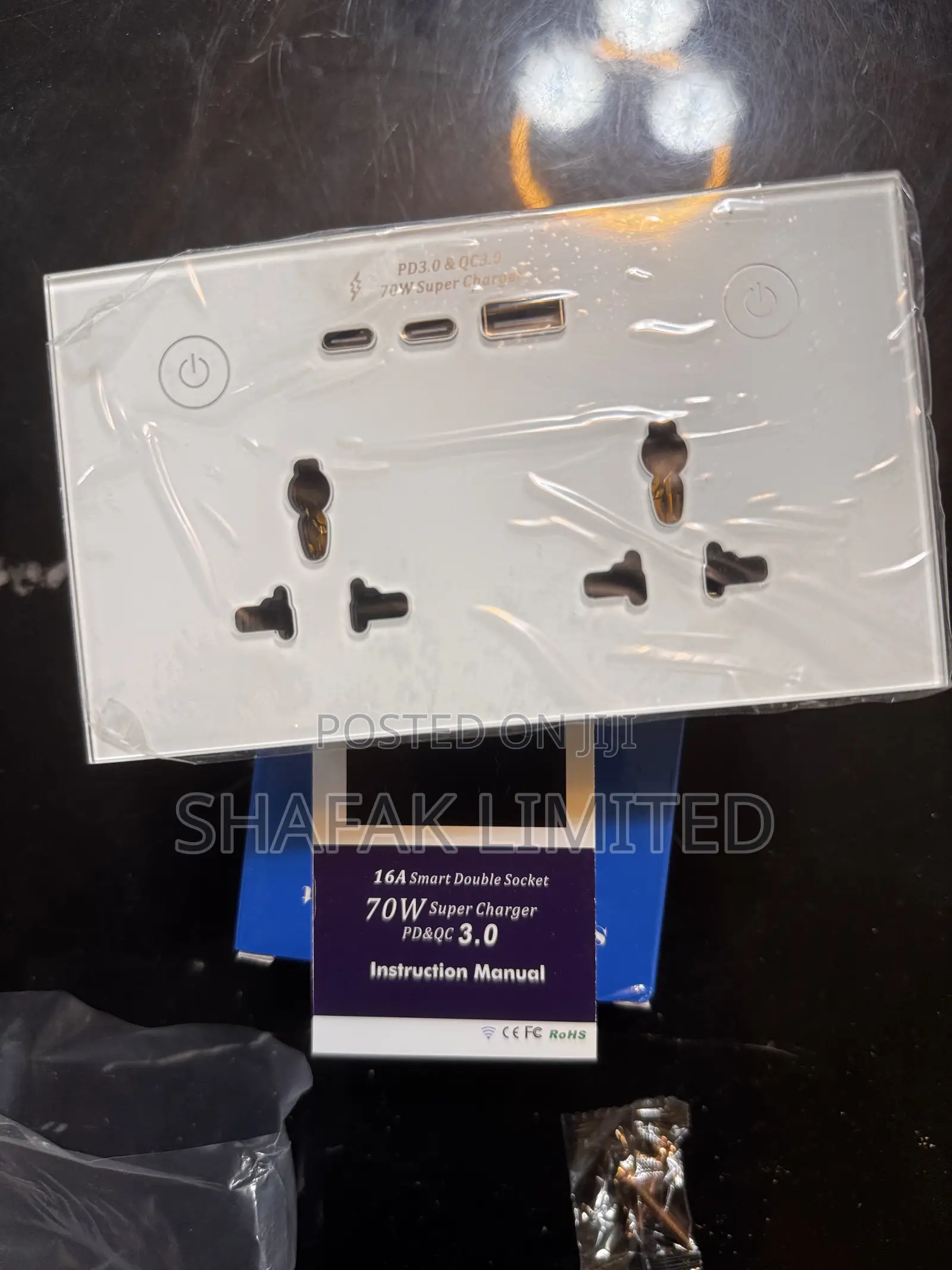 Tuya Wifi Universal Type C Smart Socket