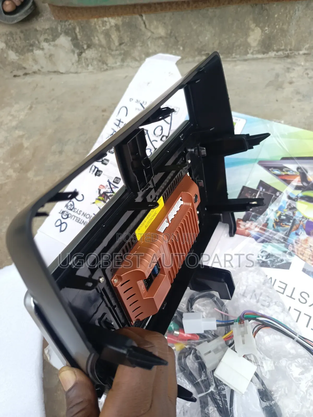 Toyota Land Cruiser Prado Android Screen With GPS Navigation