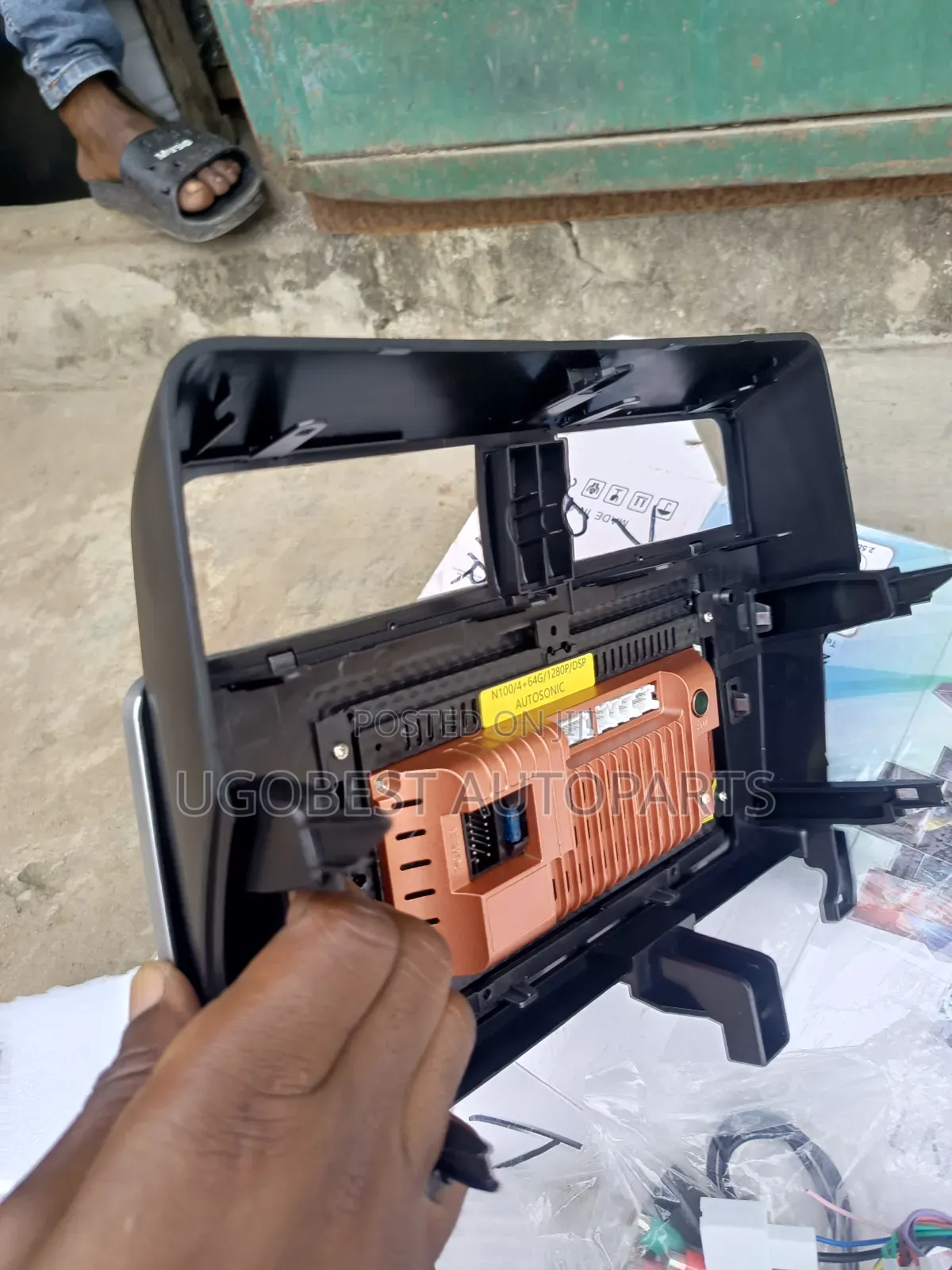 Toyota Land Cruiser Prado Android Screen With GPS Navigation