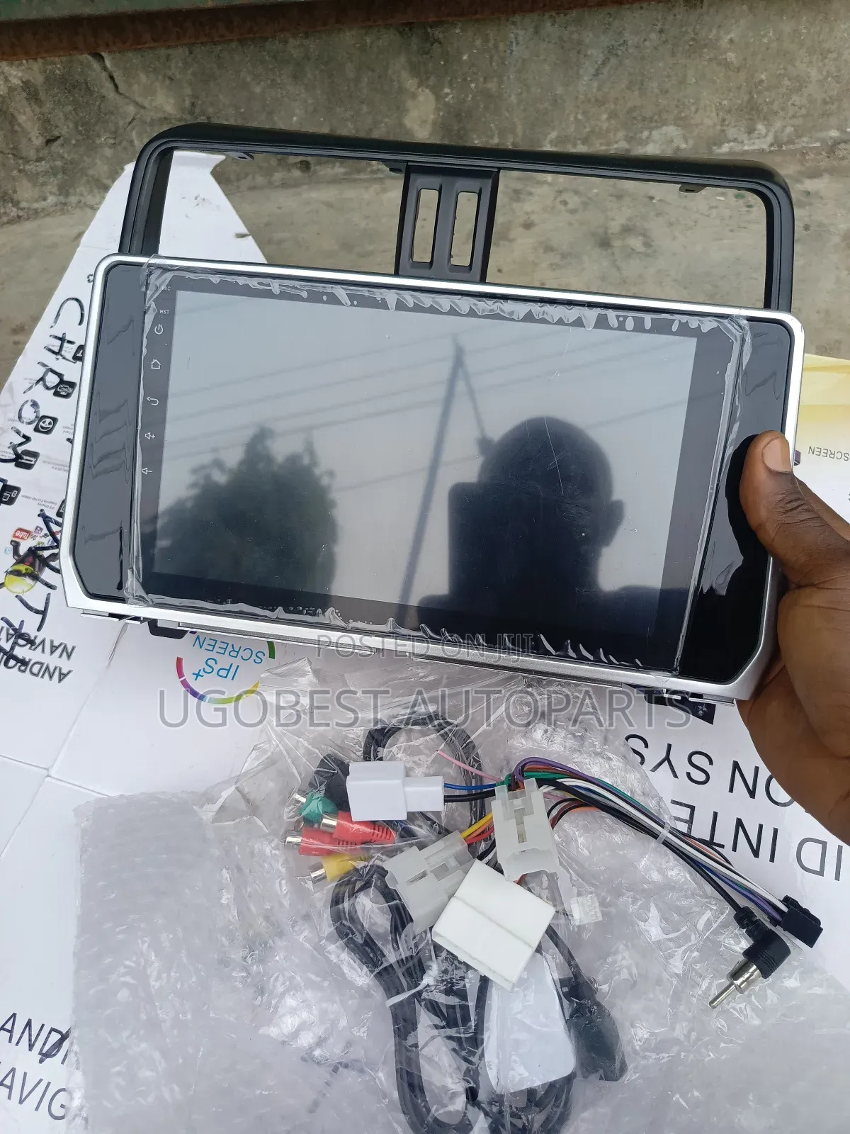 Toyota Land Cruiser Prado Android Screen With GPS Navigation