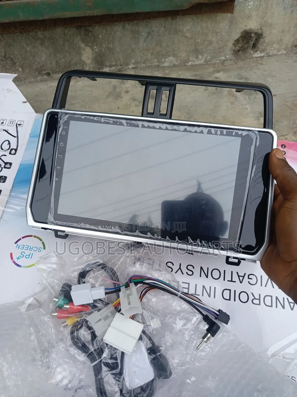 Toyota Land Cruiser Prado Android Screen With GPS Navigation