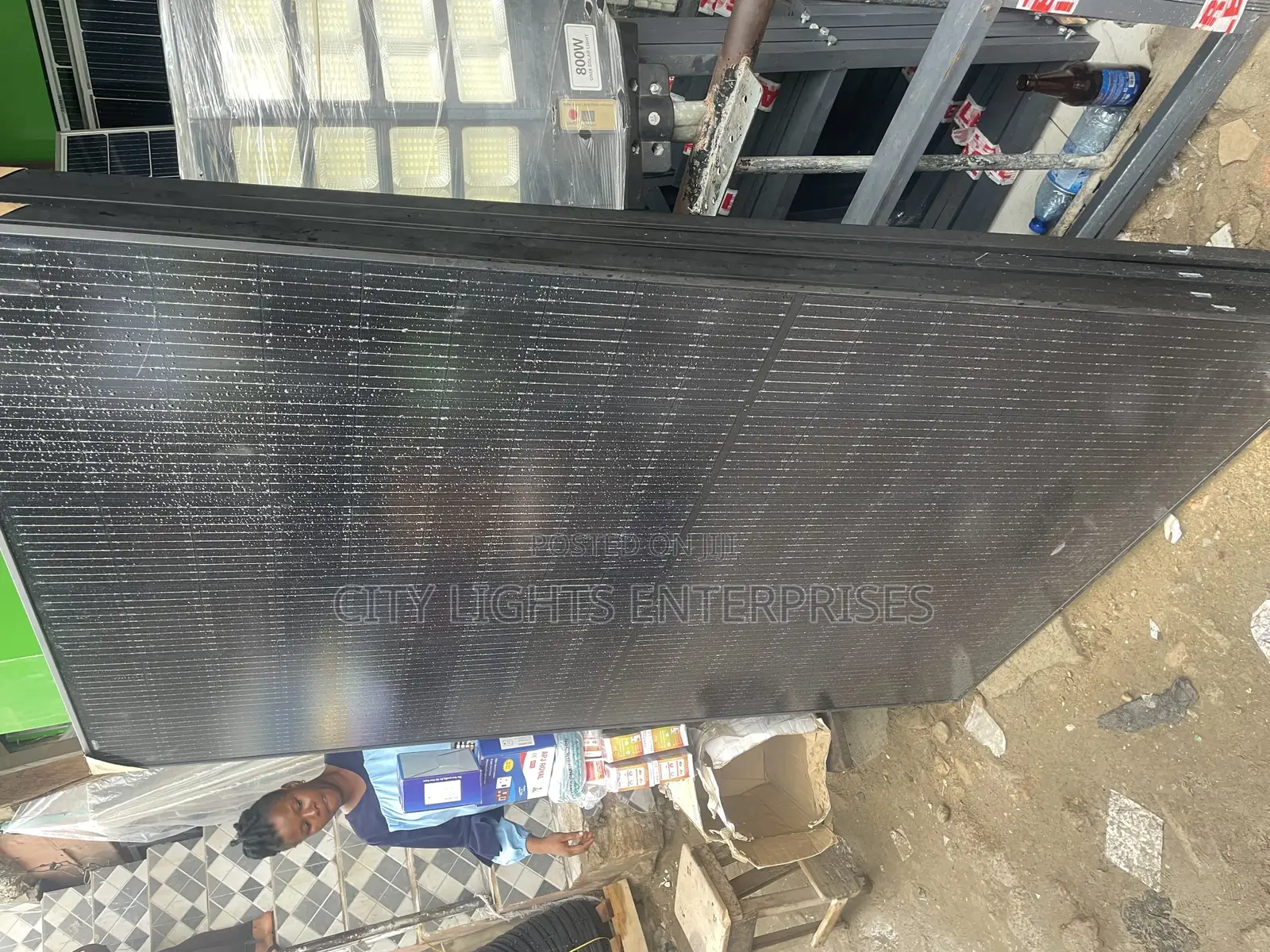 120 Cells All Black Mono Solar Panel