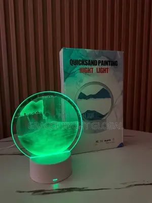 Led Acrylic Moving Sand Art