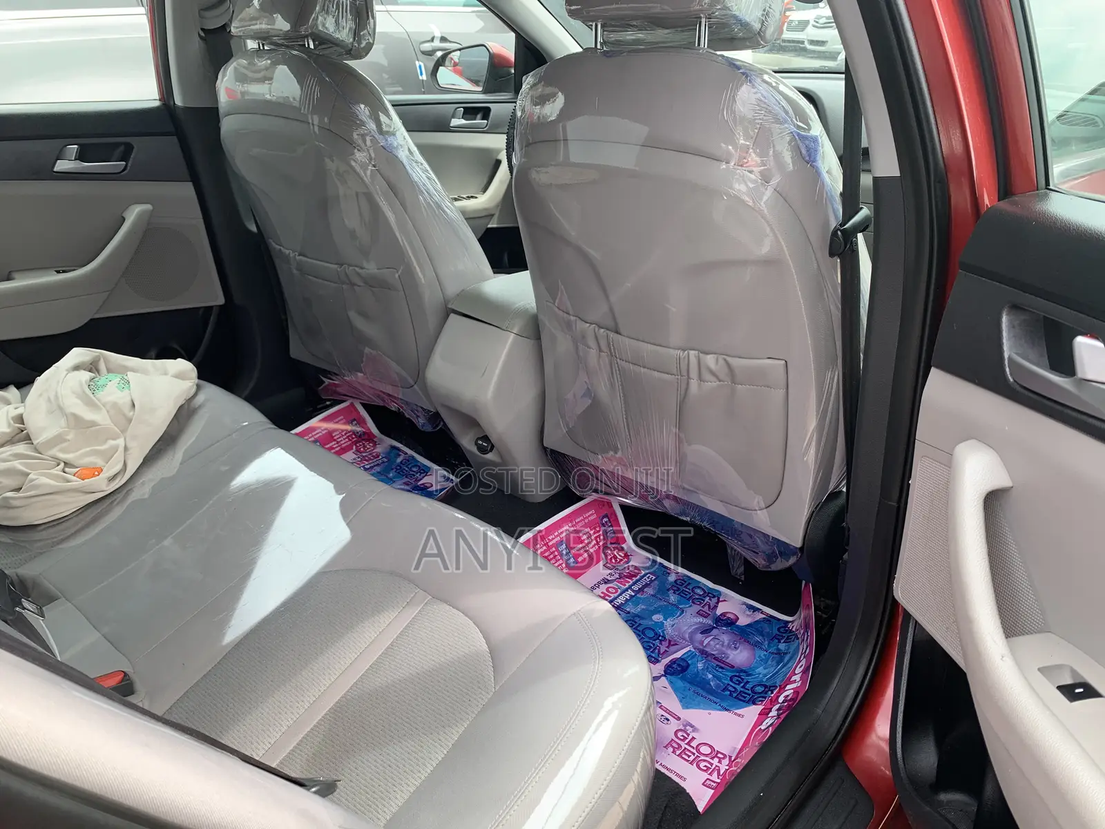 Hyundai Sonata 2015 Red