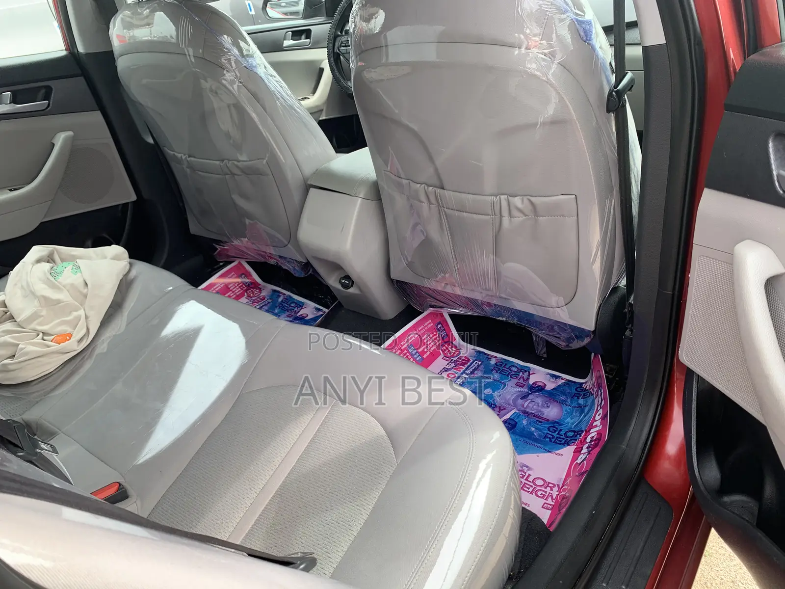 Hyundai Sonata 2015 Red