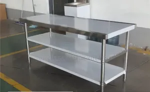 Stainless Table With 2 Layers