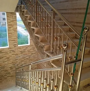 Stainless Design Ball Handrails