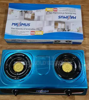 Maximus 2 Burner Stainless Top Gas Cooker