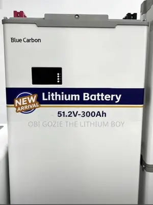 Blue Carbon Tall Smart Solar Lithium Battery (10 - 15kwh).