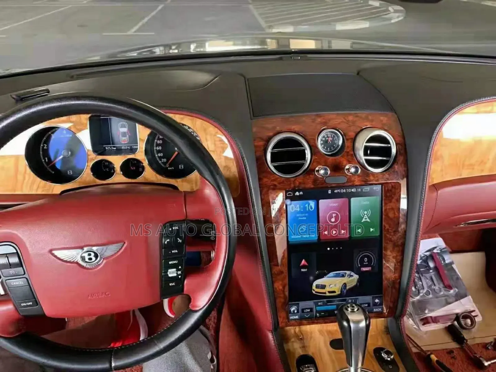 Bentley Android Screen