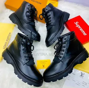 New Design Louis Vuitton Men's Boots