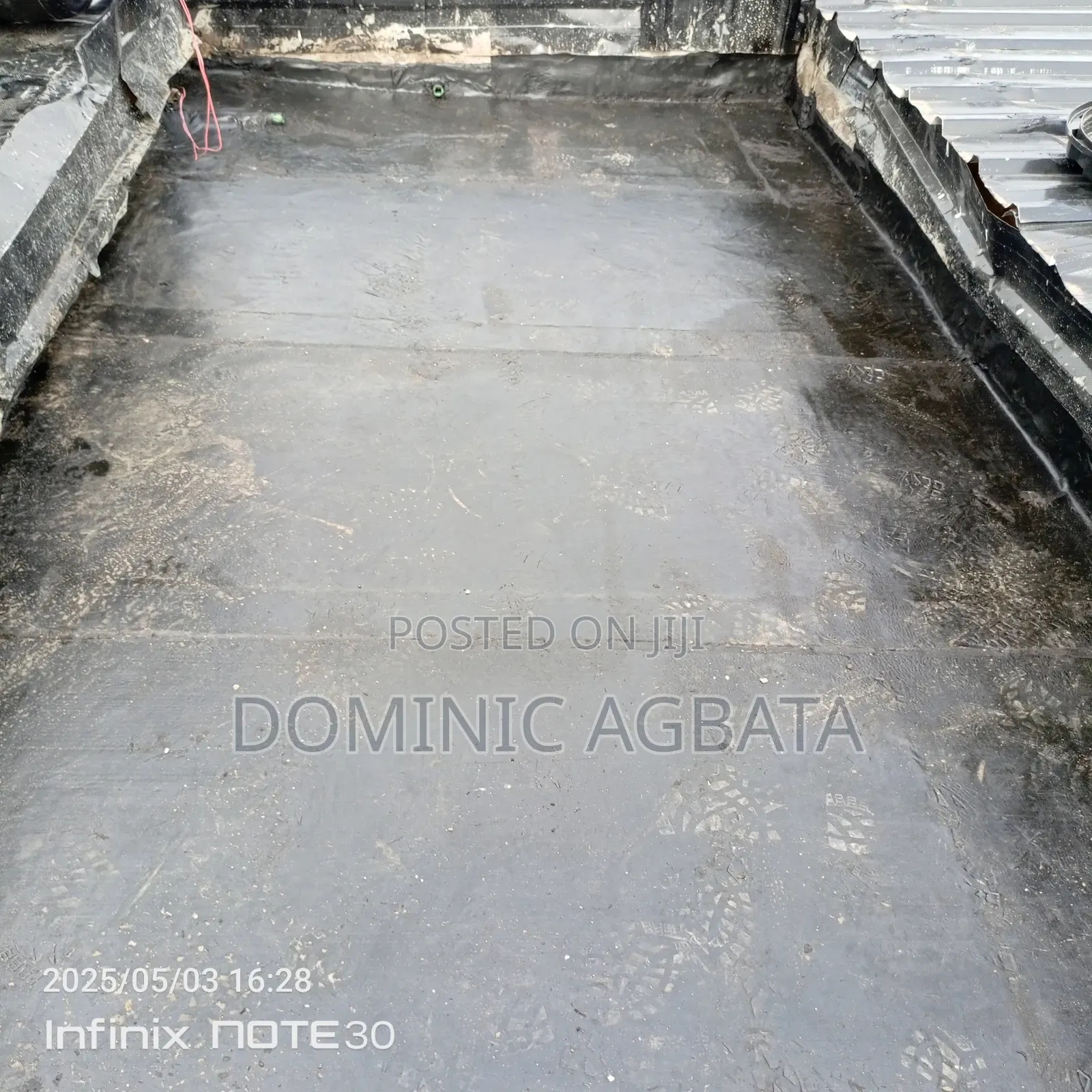 Uppermost Tank Area Waterproofing