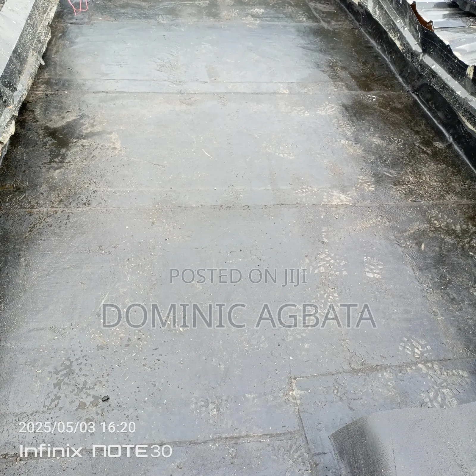 Uppermost Tank Area Waterproofing