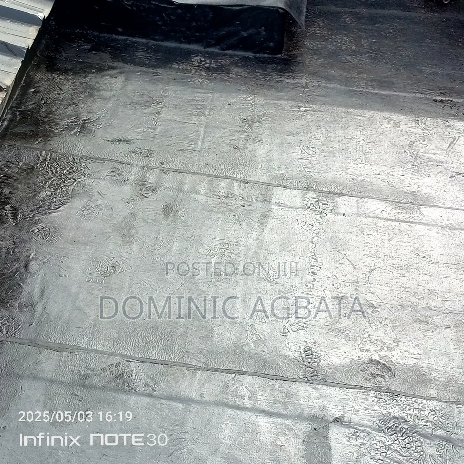 Uppermost Tank Area Waterproofing